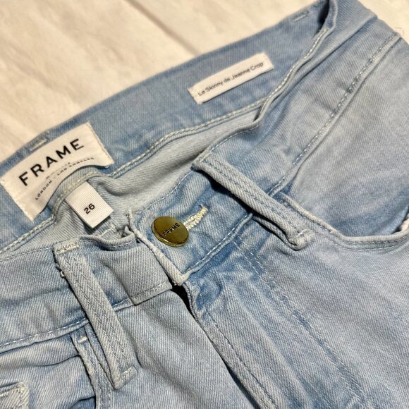 FRAME Le Skinny De Jeanne Crop - Picture 5 of 5